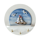 Home Furniture Wall Mounted Coat Rack Clothes Hat Key Hanger 3 Hook - Ship