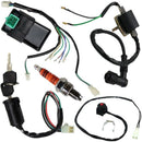 Wire Harness Wiring Loom Cdi Ignition Coil Kill Switch Plug Rebuild Kit for