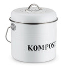5L Kitchen Compost Bin Organic Homemade Trash Can Melons Leaves Outdoor Cou