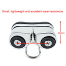 Stainless Steel Ball Bearing Boat Cleat with Wire Flaired Leading Ring A
