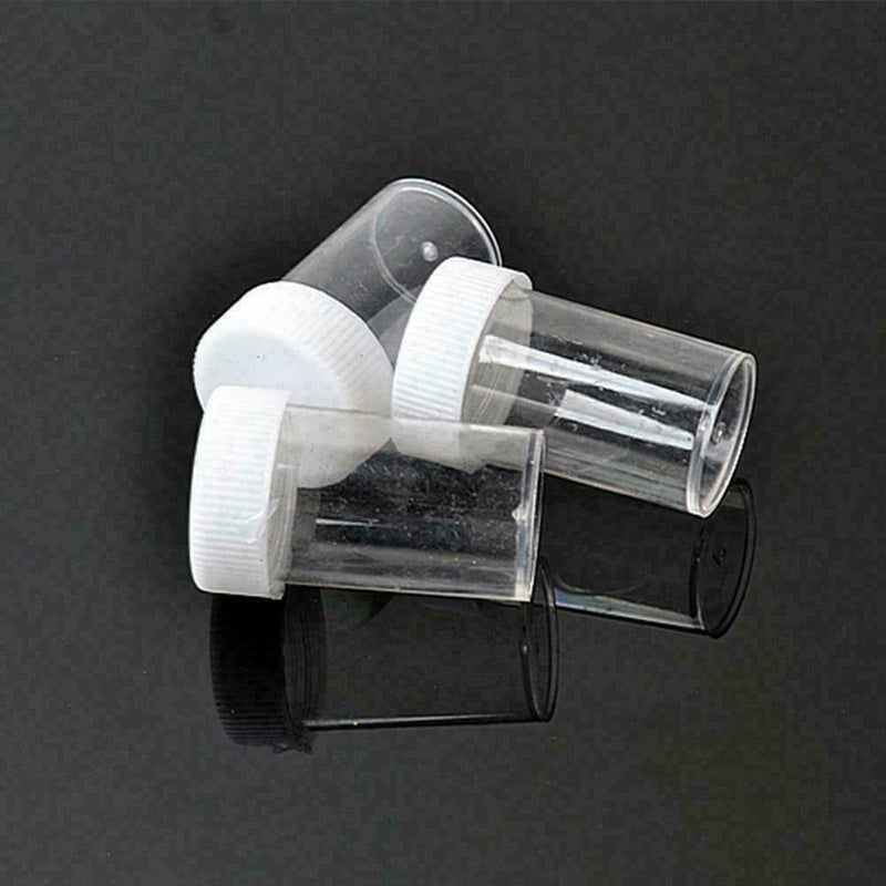 1pcs Clear Empty Plastic Jars Pots Nail Art Glitter Bottle-New P2I8 Cosmeti G6H5