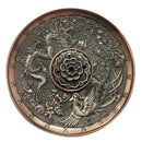 Alloy Chinese Feng Shui GoodLuck Incense Burner Holder Censer Plate