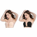 Silicone Gel Invisible Bra Self-adhesive Stick On Push Up Strapless Backles