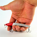 Lot 10pcs Kinds of Fishing Lures Crankbaits Hooks Minnow Bass Baits Hooks