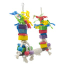 Birds Parrots Swing Toys Standing Playing Chewing Toys For Small Medium Bird