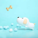Silicone Dog Touch Sensor Night Light Nursery Bedside Lamp USB Rechargeable