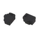Ethernet Hub Port RJ45 Anti Dust Cover Cap Protector Plug 10Pcs Black H1O9