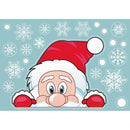 DIY Christmas Stickers Window Glass Decorative Decals Xmas Poster (E)