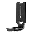 Universal Aluminum Alloy Quick Release L Plate Bracket Grip for DSLR Camera
