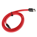 Red 1m 7 Pin SATA to eSata Female to Female External Sata Data Cable Lead