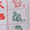 6 Pieces Chinese Zodiac Astrological Dice for Constellation Divination Game