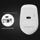 Wireless Mouse Cartoon Emotion 2 Buttons 12.4GHz 1000DPI USB Mute Optical Mice