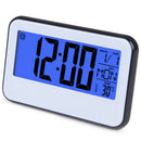 Led Digital Alarm Clocks Date Week Temperature Electronic Table Watch Voice M9F6