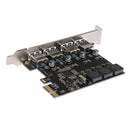 USB Cards 4 doors 5 Gbps superspeed USB 3.0 PCI Express card adapter contro