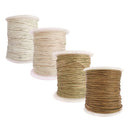 8 Rolls of 80 Meters Waxed Cotton Cord String for DIY Jewelry Making 1mm