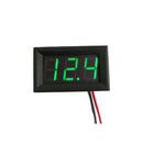 DC LED Digital Display Voltage Meter Voltmeter Car Motor 0.4inch Green