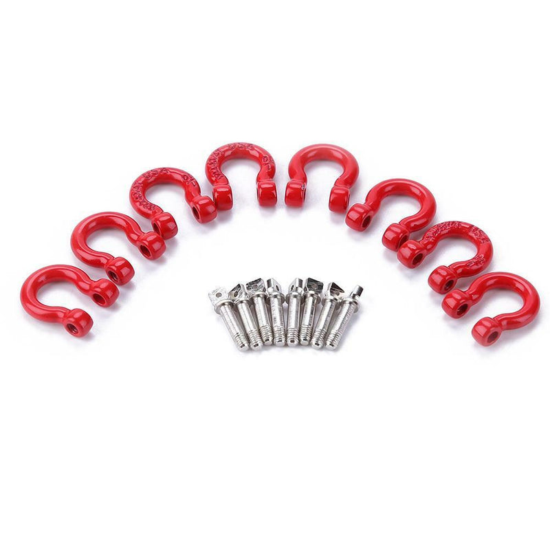 Metal Tow Shackle RC Crawler Cars Trailer Hook for 1/10 TRX-4 Accessory