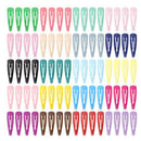 20Pcs/set Candy Color Snap Hair Clips Barrettes Girls Hairpins Hair Accessor OZ