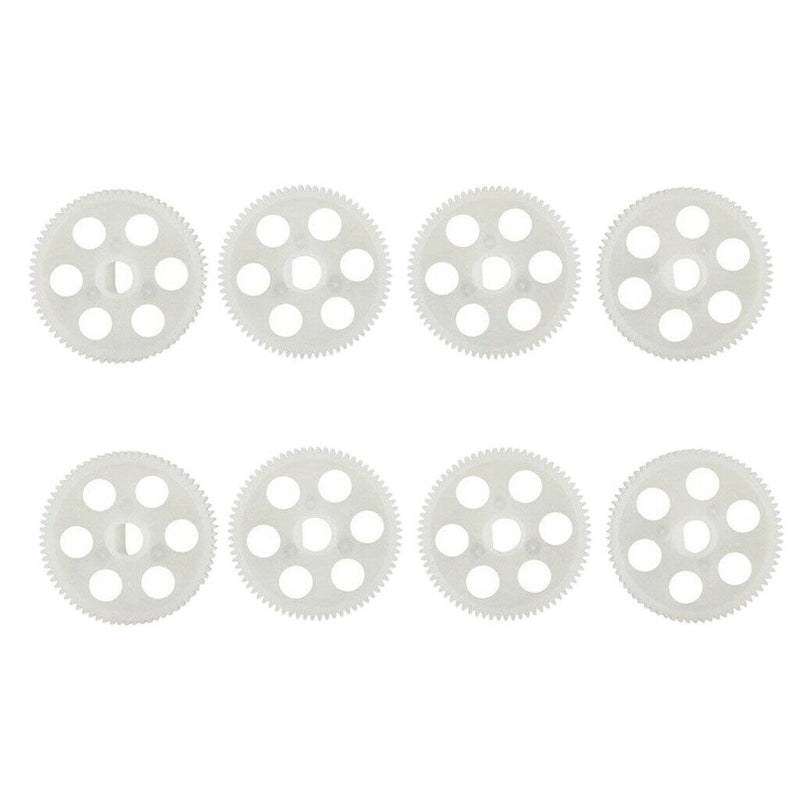 8pcs Gear for UDI U818A PLUS U49W U49C AA818 RC Drone White