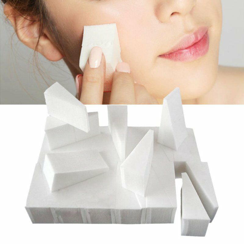 Makeup Sponges 20 Pcs Puffs Cosmetic Wedges Blender Foundation-Make-up
