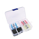 102Pcs Heat Shrink Solder Sleeve Waterproof Solder Ring Heat Shrink Solder