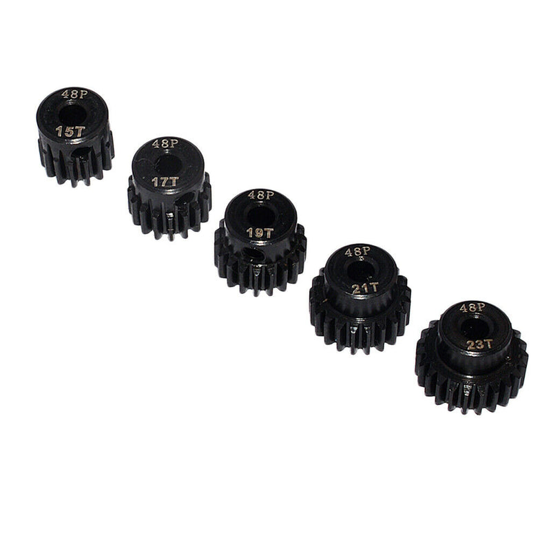 5pcs Gears Motor Gears Without Steel Brush [15T 17T 19T 21T 23T] 48DP RC Car