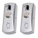 2 x Door Exit Push Release Button Switch For Electric Access Control System