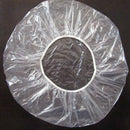 100pcs Salon Hotel Disposable one-off Clear Spa Hair Elastic Shower Bathing Caps