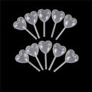 50pcs New Heart Shaped Squeeze Transfer Oils Liquid Pipettes Eye Dropper 4ML â„–[