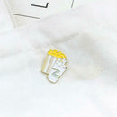 Creative Movie Ticket Cola Brooches Badges Jacket Party Jewelry (Style 1) A