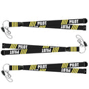 remove before flight fashion pilot lanyards for key neck strap id card badge*LJ