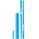 Vinyl Sport Stripes Car Styling Stickers Auto Door Mirror Hood Side Skirt Decals