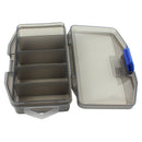 5 Compartment Fishing Tackle Box Bait Lure Hooks Box Bait Storage Case FishiD3I9