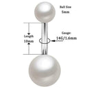 4pcs Zircon Belly Button Rings Stainless Steel Body Navel Piercing Jewelry