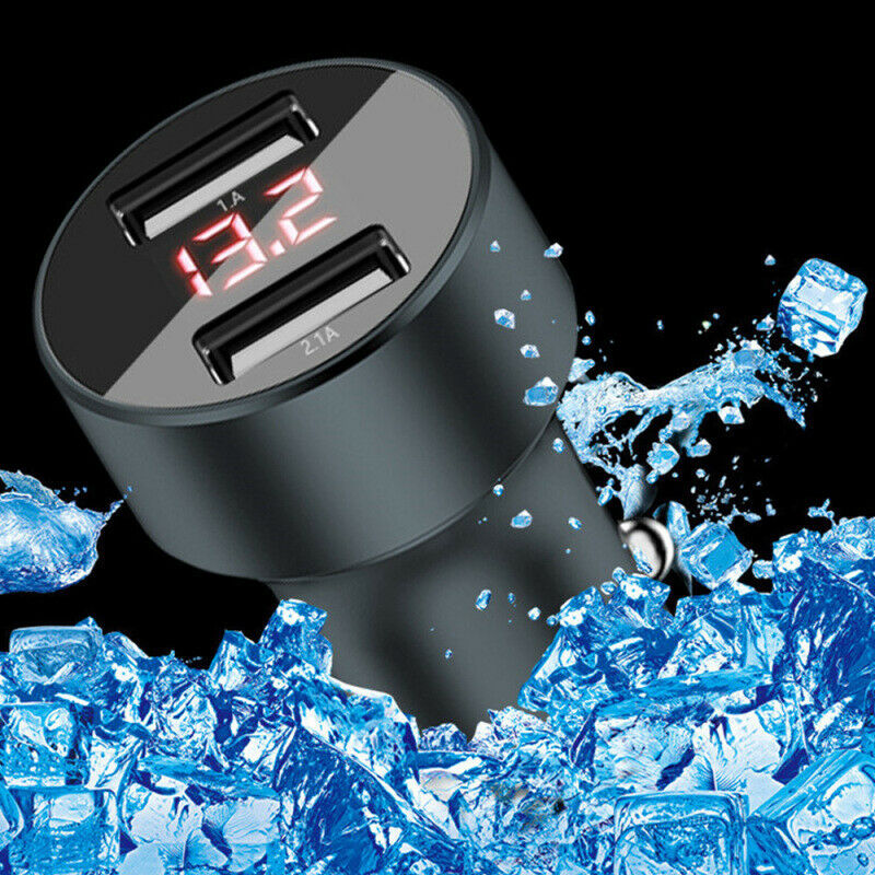 DC12-24V Dual USB Car Charger Quick Charge Mobile Phone Charger Universia GZN