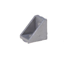 10PCS 20x20mm Grey Aluminum L Shape Brace Corner Joint Right Angle Bracket LJ