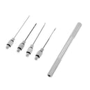 5 in 1 Drill Needles Drilling Lures Tack Lure Carp Fishing Tool Stainless Steel