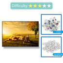 1000pcs Lion and Boy Puzzles Assemble Picture Jigsaw for Kids Birthday Gift A