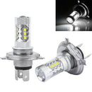 1Pc H4 9003 Fog Light LED Headlight 80W Hi/Lo 90W Beam Driving DRL Lamp White3C