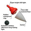 5X(Led Electronic Fishing Float Seawater Sea Rock Plastic Fishing Float Sq H3K3)