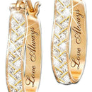 Double Fair Delicate Feather & Leaf Shaped Earrings For Women U4J4