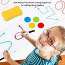 Kids Writing Track Focus Training Puzzle Toys for Left/Right Brain Thinking