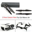 Carbon Fiber Propellers Quick-release CW & CCW 2 Pairs for DJI Mavic Air Drone