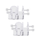 2Pcs Aquarium Acrylic   Tank Outflow Inflow Pipe Water Hose Clip Holder