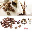 120 Bulk Natural Ponderosa Pine Cones Xmas Home Decorations Pine Cone Crafts