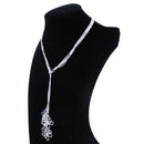 Beauty Multilayer Choker Statement Butterfly Pendant Chain Necklace Jewelry