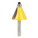 30 Degree & 22.5 Degree Chamfer Edge Forming Router Bit - 1/4" Shank  Router Bit