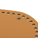 60 Holes PU Bag Pad Shaper Tote Bottom Insert for Hand-woven DIY Bag Khaki