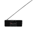 Mini Portable Rechargeable Stereo L-288 FM Radio Speaker LCD Screen Support