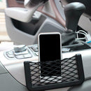 Universal Car Seat Side Back Net Elastic Storage Bag Phone Holder Pocket Organiz